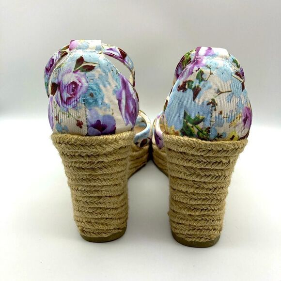 Christian Siriano Espadrille Wedge Sandals Size 8 NWOT - Picture 6 of 10